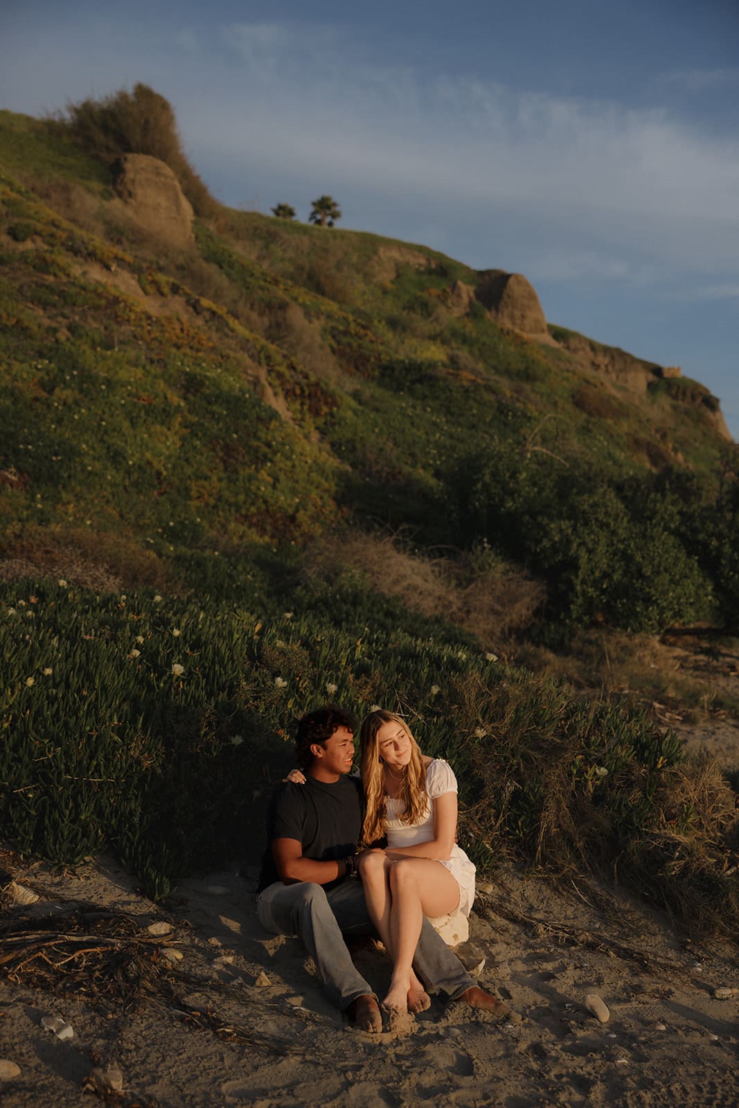Avila beach couples photoshoot